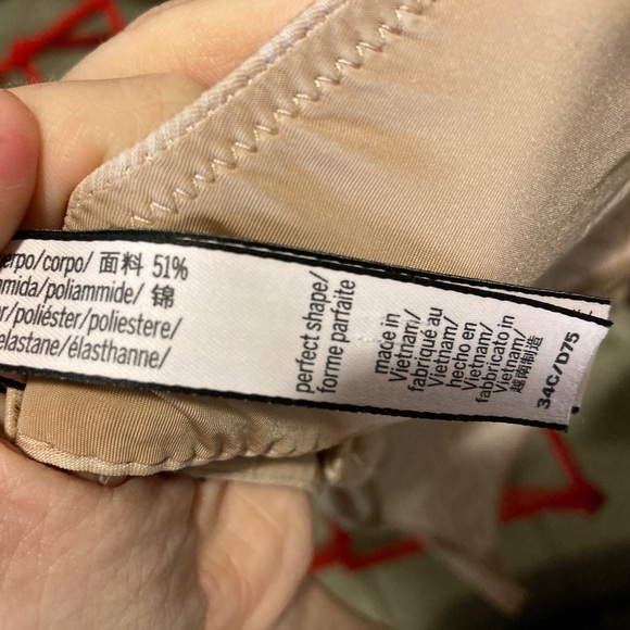 VS Beige Perfect Shape Bra - Picture 2 of 5